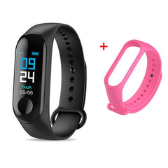 M3 Fitness tracker Wristband with Heart Rate Activity Screen