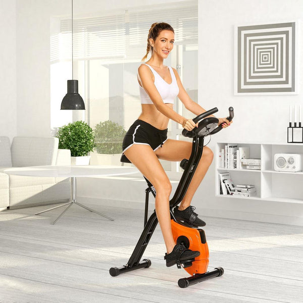 Magnetic Resistance Upright Exercise Bike