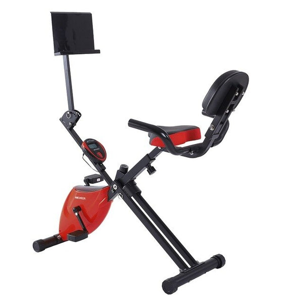 Folding Adjustable Magnetic Upright Exercise Bike