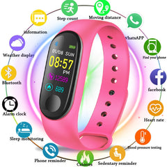 M3 Fitness tracker Wristband with Heart Rate Activity Screen