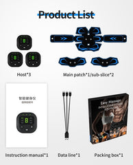 Abdominal Muscle Stimulator with Electronic Muscle Training Belt