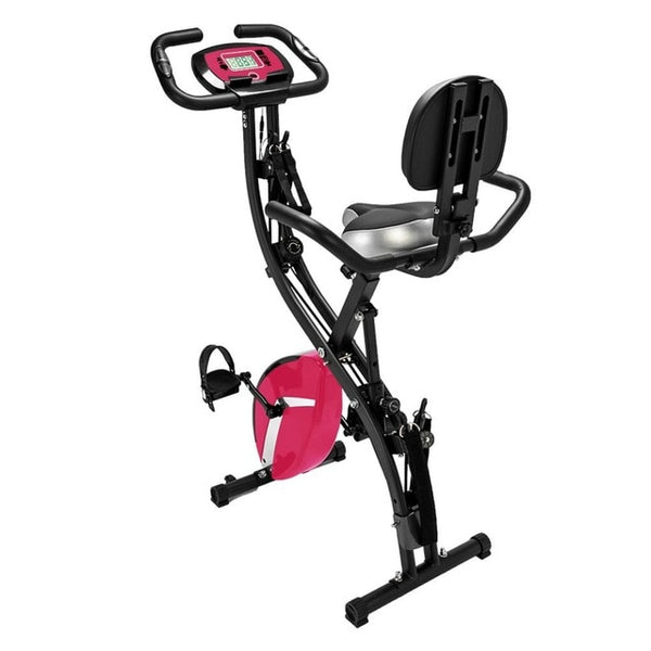 Folding Upright Bike For Indoor Exercise