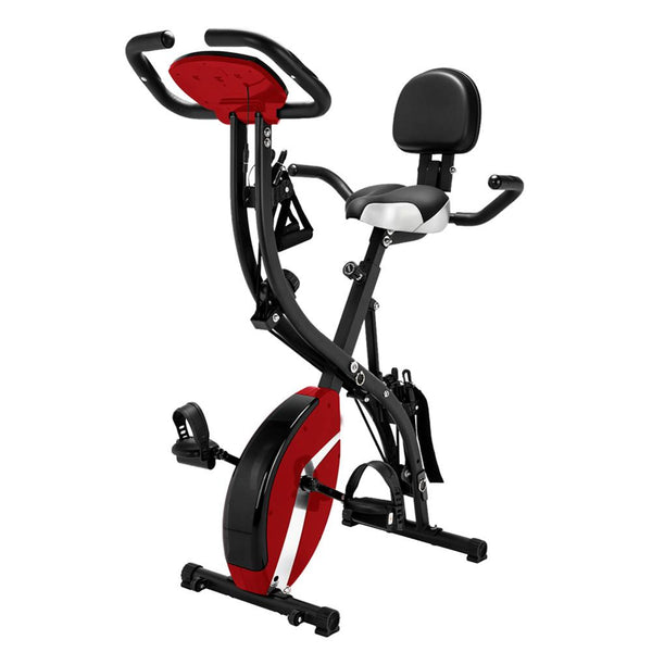 Folding Upright Bike For Indoor Exercise