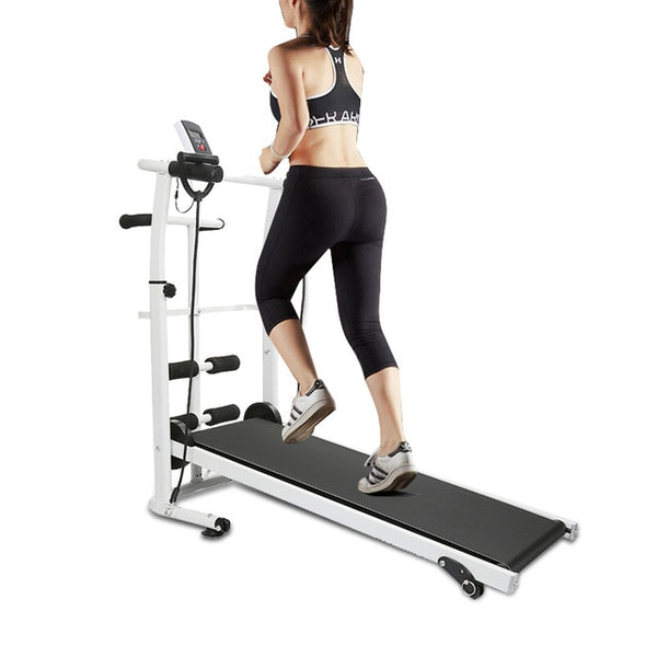 Mechanical power treadmill